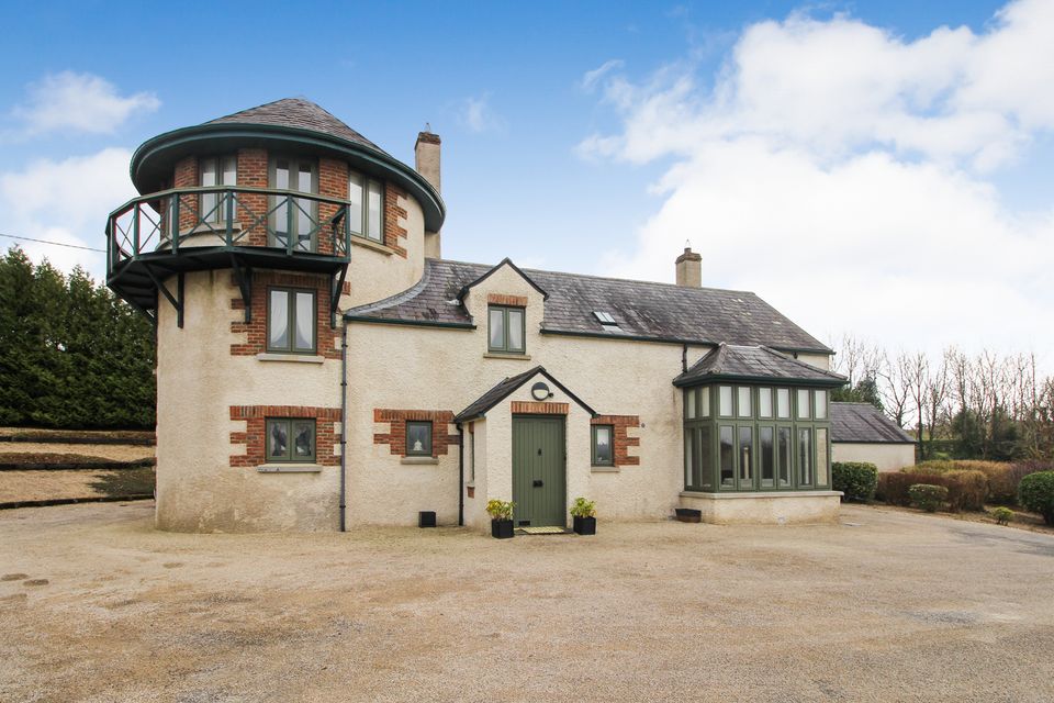 The exterior of the house at Keshcarrigan, Co Leitrim